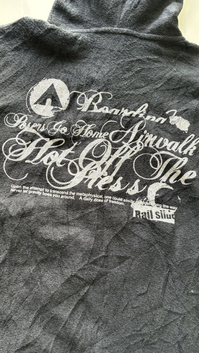 If Six Was Nine AIRWALK HOODIE PUNK POEM BONDAGE SKULL JAPANESE Size US L / EU 52-54 / 3 - 7 Thumbnail