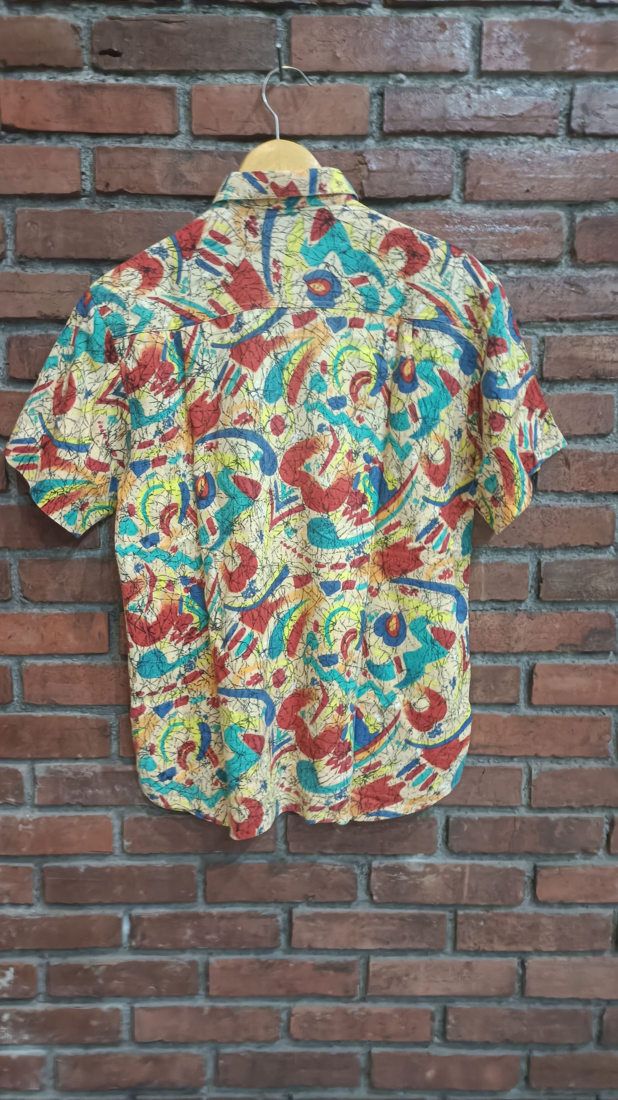 Benetton 80s Benetton crazy shirt Size US S / EU 44-46 / 1 - 3 Thumbnail
