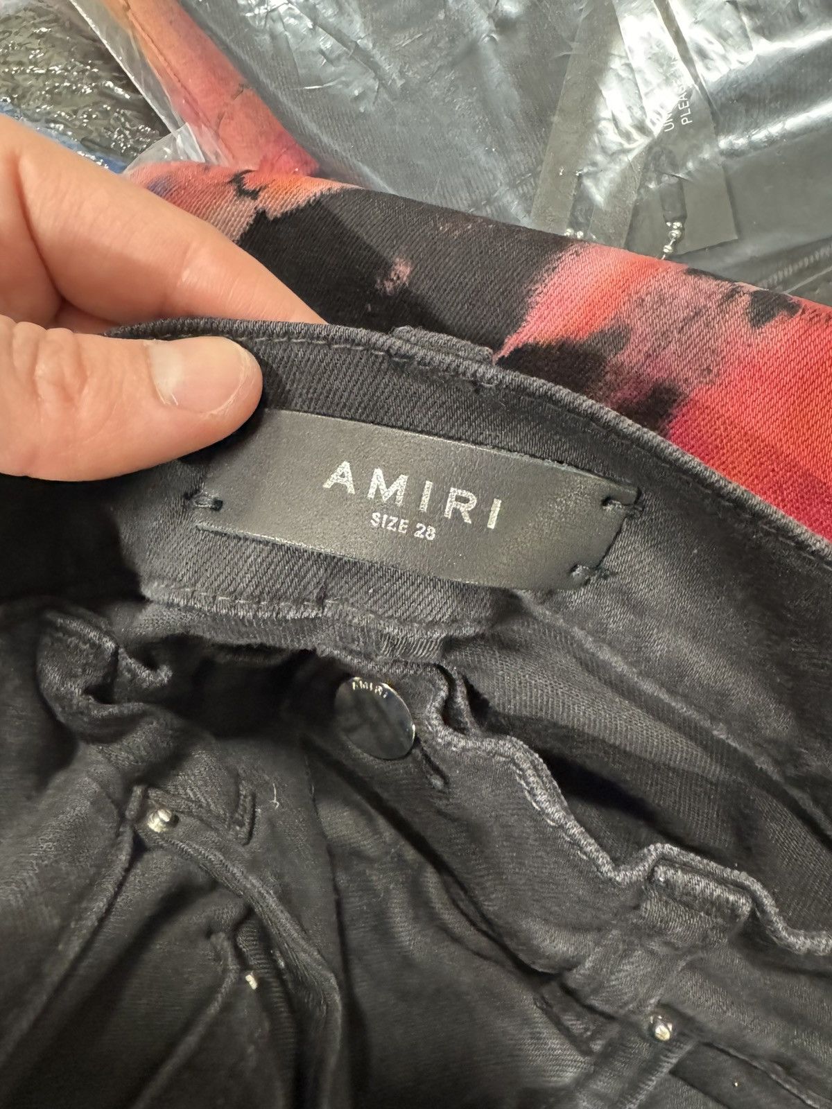 Amiri Amiri Tie Dye Print Denim Jeans NEW 1300$ Size US 28 / EU 44 - 7 Thumbnail