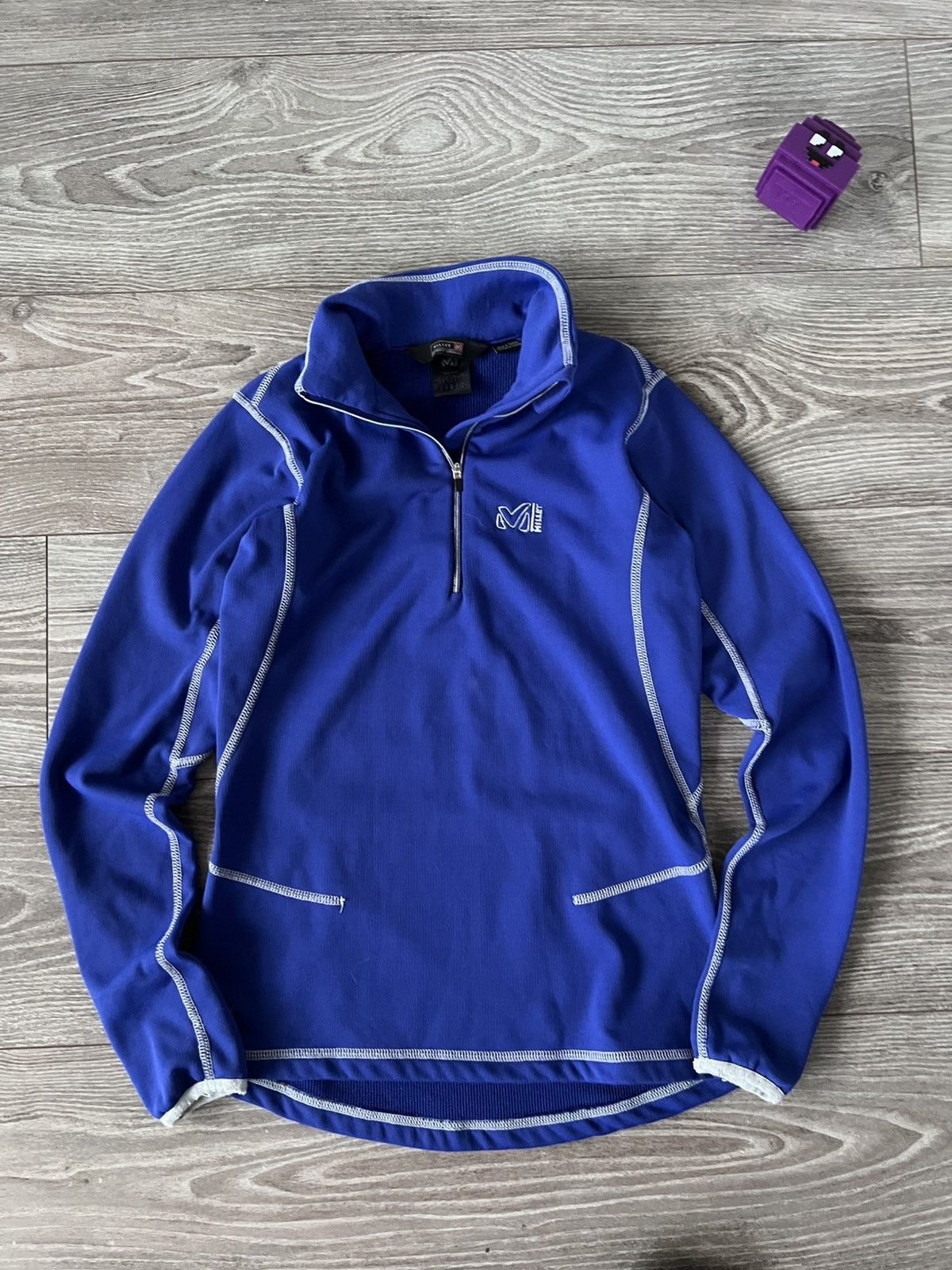 Other Millet Mountain Expedition Equipment Termo Wool Zip Blouses Size S / US 4 / IT 40 - 1 Thumbnail