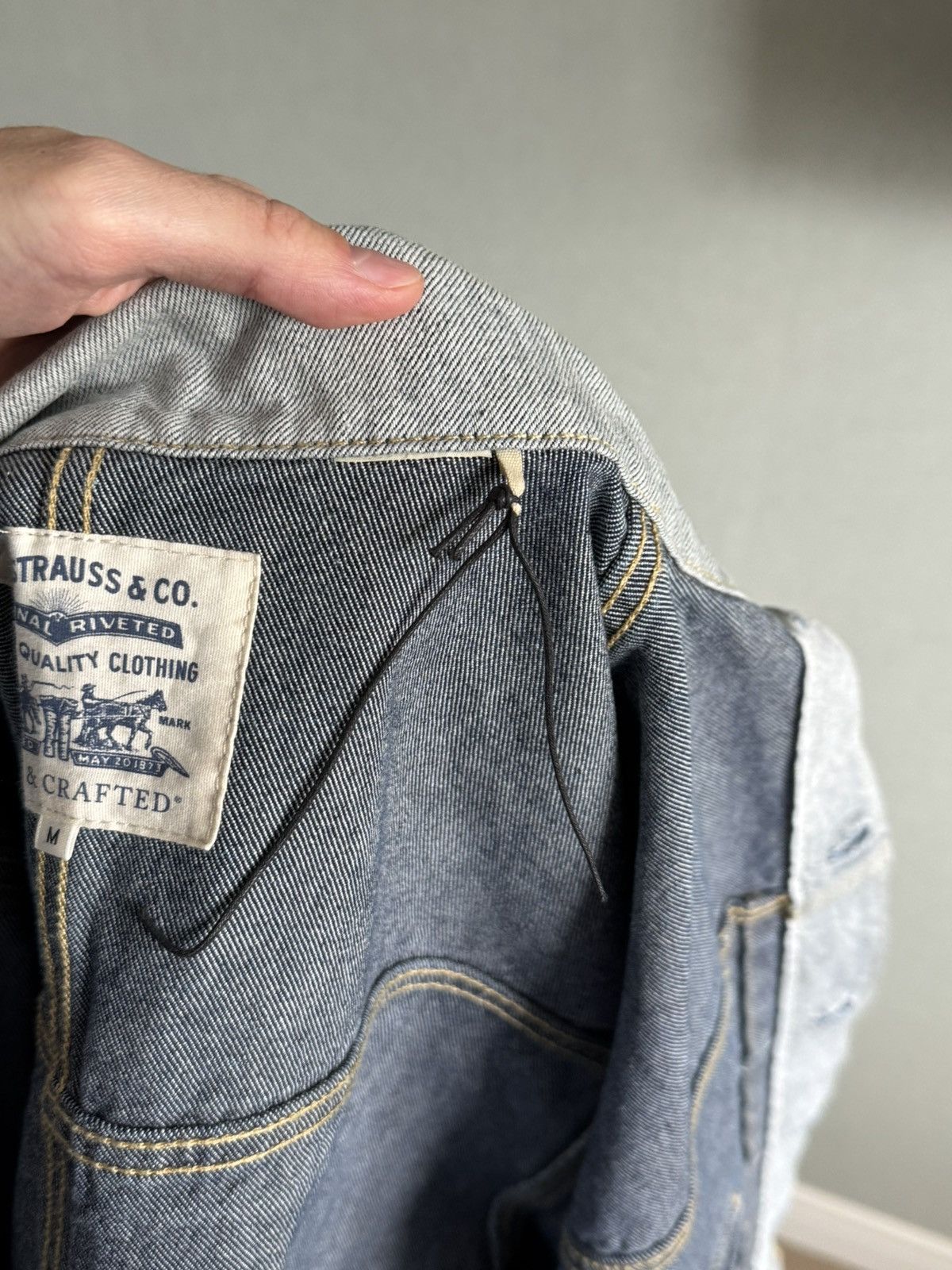 Levi's Vintage Clothing Levis Made and Crafted Selvedge denim jacket Size US M / EU 48-50 / 2 - 11 Thumbnail