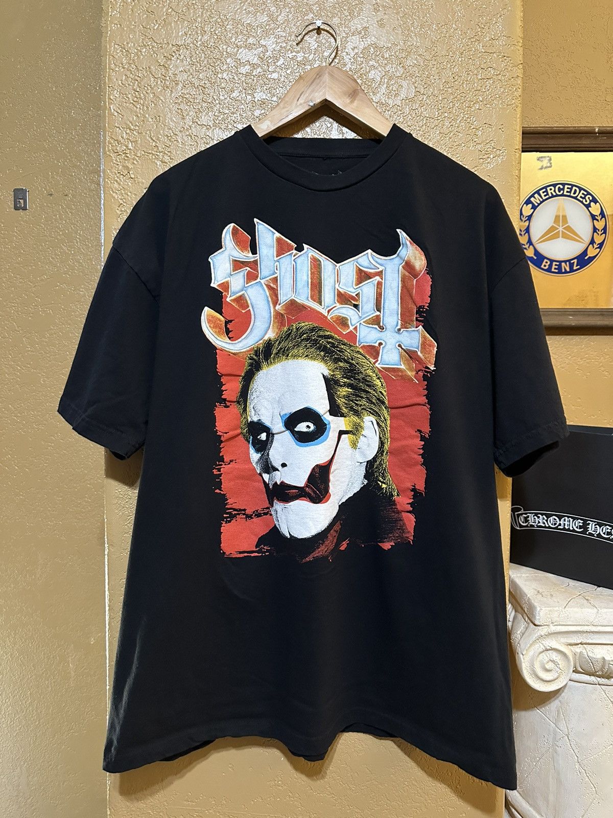 Band Tees × Vintage Ghost Papa Emeritus Metal Rock Band T Shirt Size XL Size US XL / EU 56 / 4 - 1 Thumbnail
