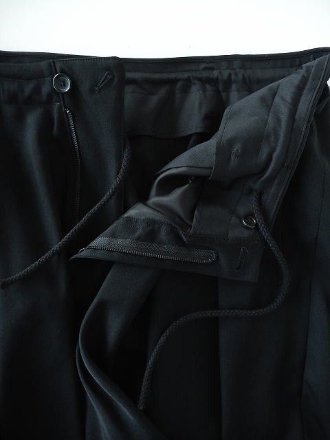 Yohji Yamamoto Yohji Yamamoto Pour Homme - W/Gabardine Drape Pants Size US 30 / EU 46 - 16 Thumbnail