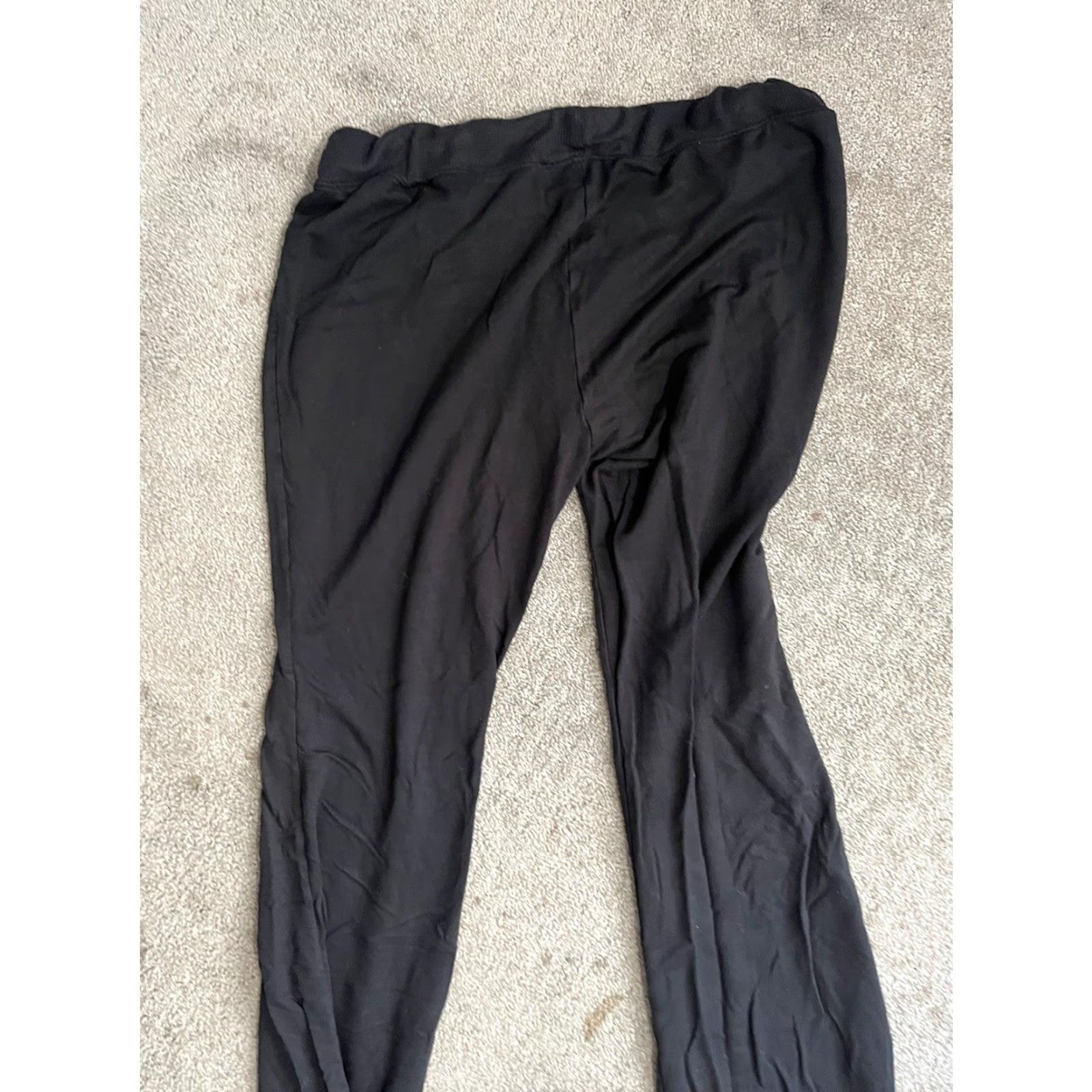 Vintage Simply Vera Wang Leggings Women's Size Medium Black Womens Size 32" / US 10 / IT 46 - 4 Thumbnail