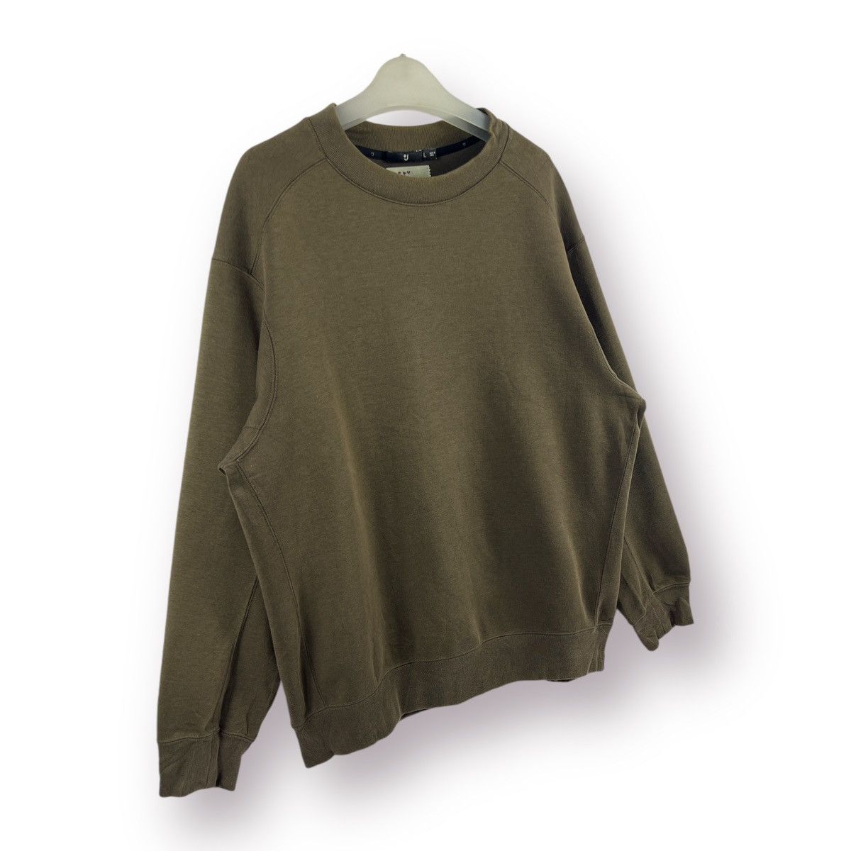Jil Sander × Uniqlo 🔥 Uniqlo Japan Jil Sander plain Roundneck Sweatshirt - L Size US L / EU 52-54 / 3 - 3 Thumbnail
