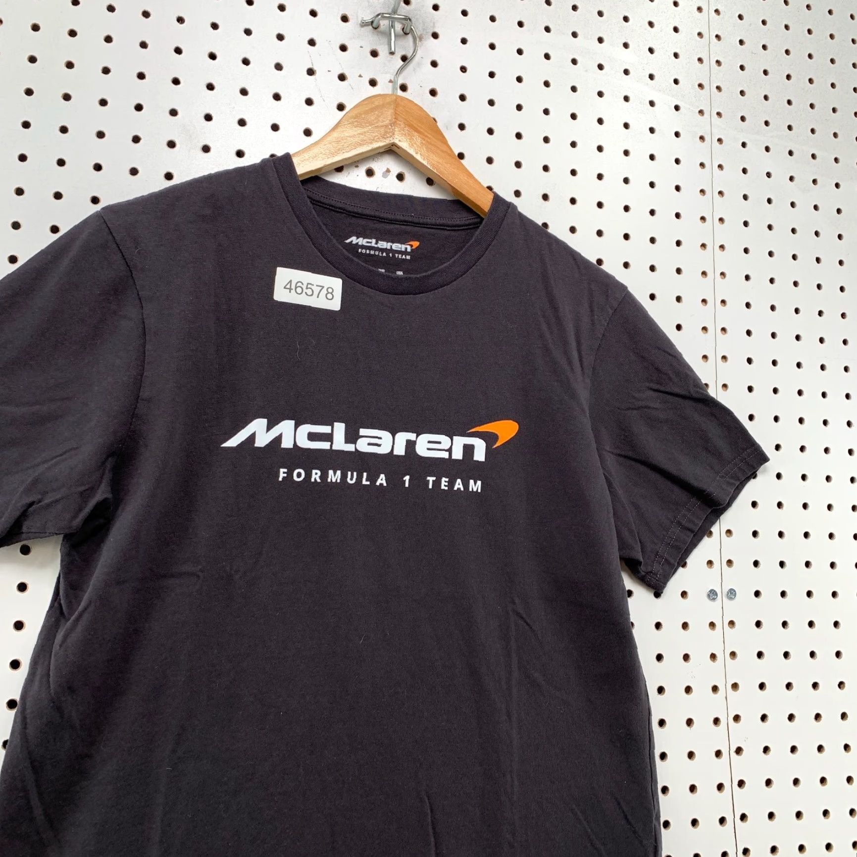 Castore Mclaren Shirt Mens Medium Black Castore Formula 1 Racing Team Cotton T-Shirt Size US M / EU 48-50 / 2 - 4 Thumbnail