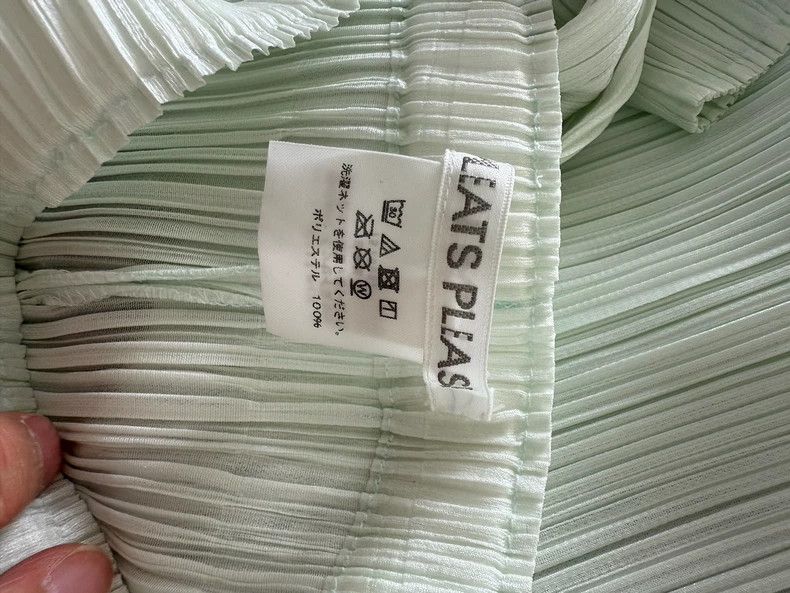 Issey Miyake Issey Miyake size:3 Mint green pleated pants Size 42" / US 20 - 2 Thumbnail