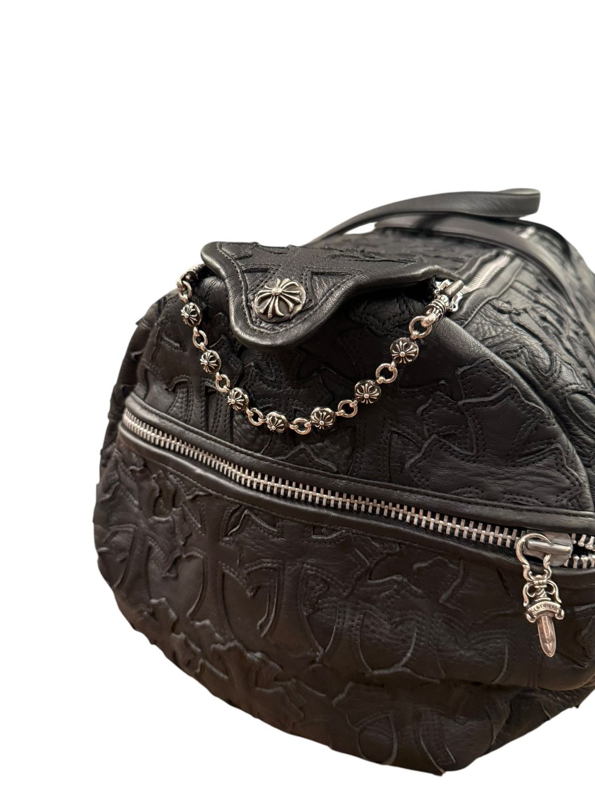 Chrome Hearts Large Black Cross Patch Duffle Bag Size ONE SIZE - 5 Thumbnail