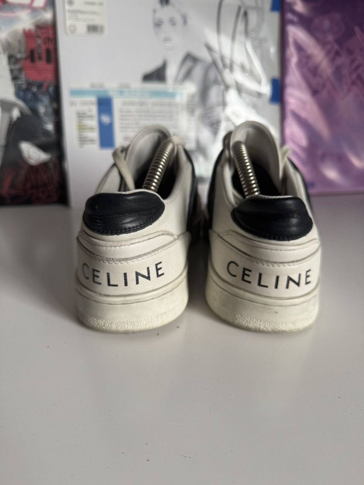 Celine Celine CT-04 low top sneakers Black White Hedi Slimane era Size US 8 / EU 41 - 5 Thumbnail