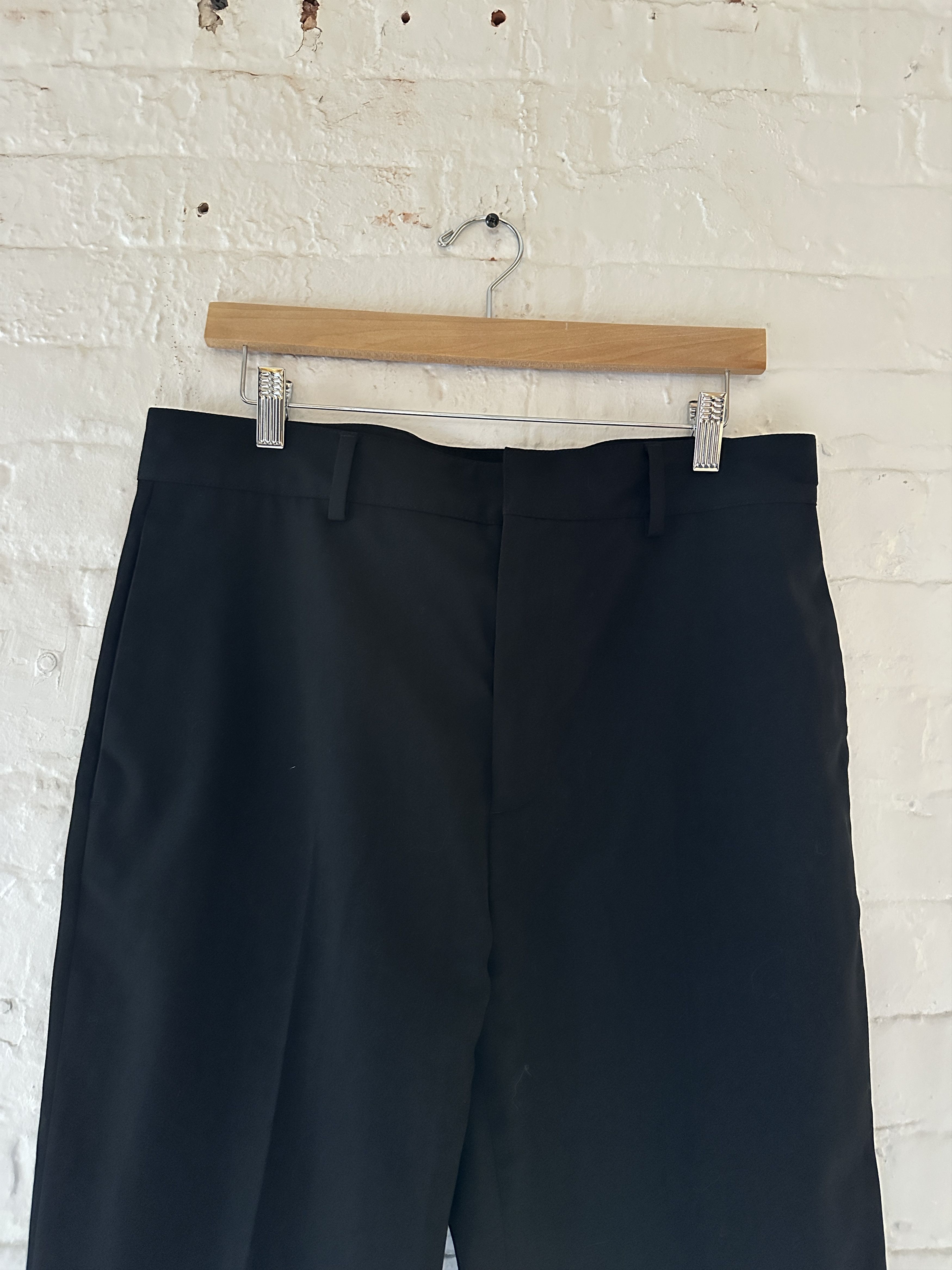 Acne Studios Acne Studios Wide Leg Wool Trousers Size US 32 / EU 48 - 2 Thumbnail