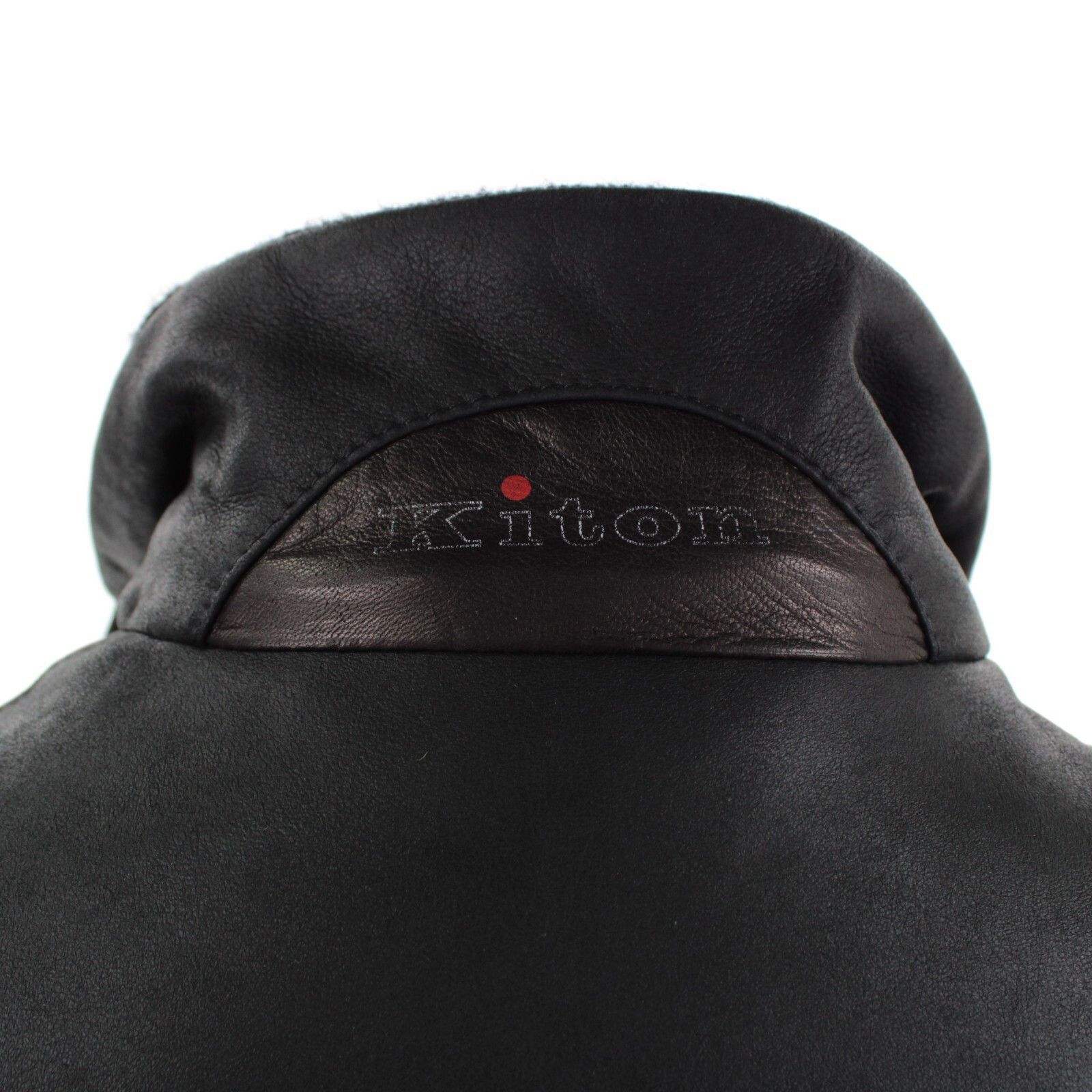 Kiton Kiton Jacket Size M US In Black Leather Size US M / EU 48-50 / 2 - 9 Thumbnail