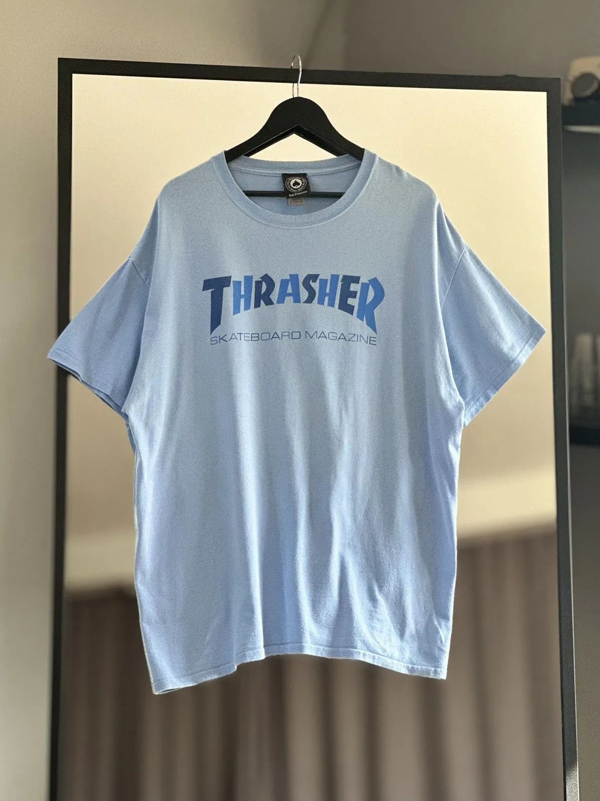 Thrasher Vintage Thrasher T-shirt Sk8 Stussy style Faded Y2K USA Size US XL / EU 56 / 4 - 3 Thumbnail
