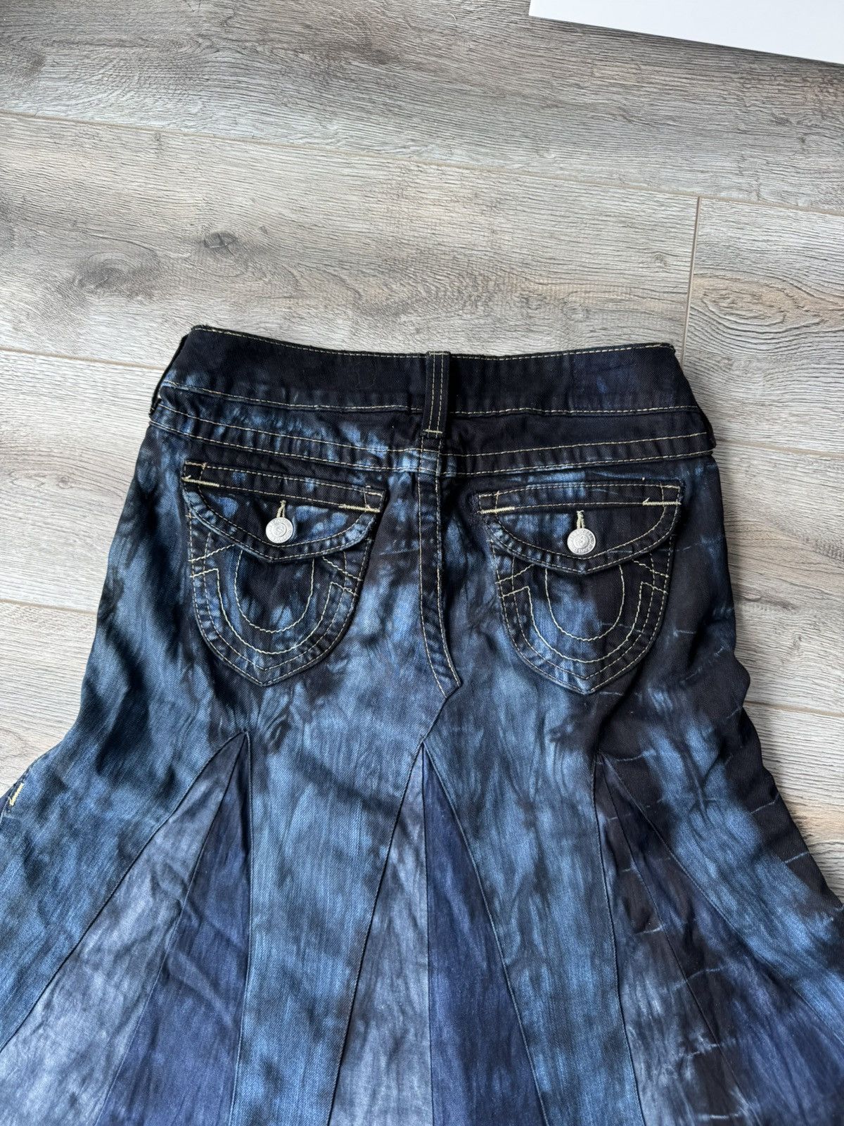 True Religion Vintage True Religion Rework Custom Maxi Skirt Size 30" / US 8 / IT 44 - 3 Thumbnail