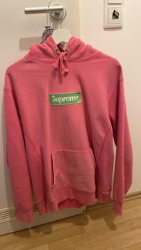 Supreme Box Logo Hoodie Magenta