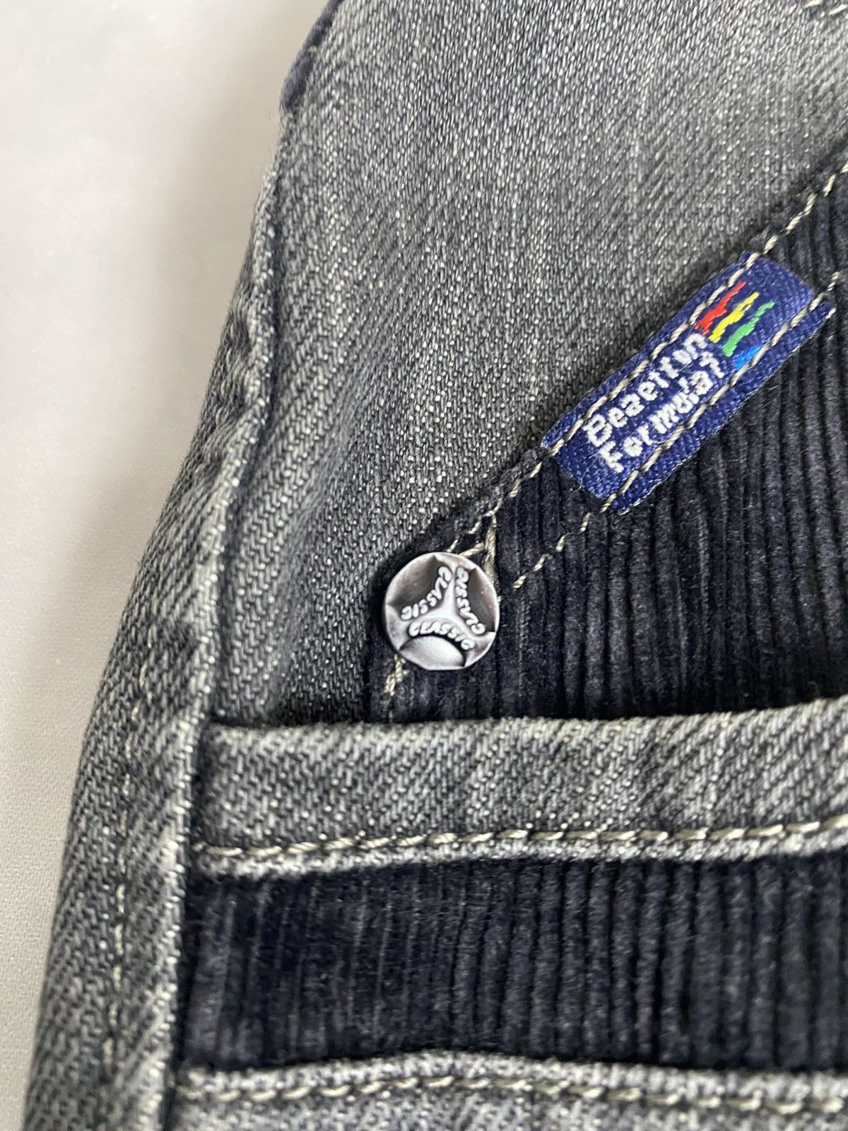 United Colors Of Benetton RARE🔥 Classic Wear x Benetton Colour Jeans Size US 36 / EU 52 - 4 Thumbnail