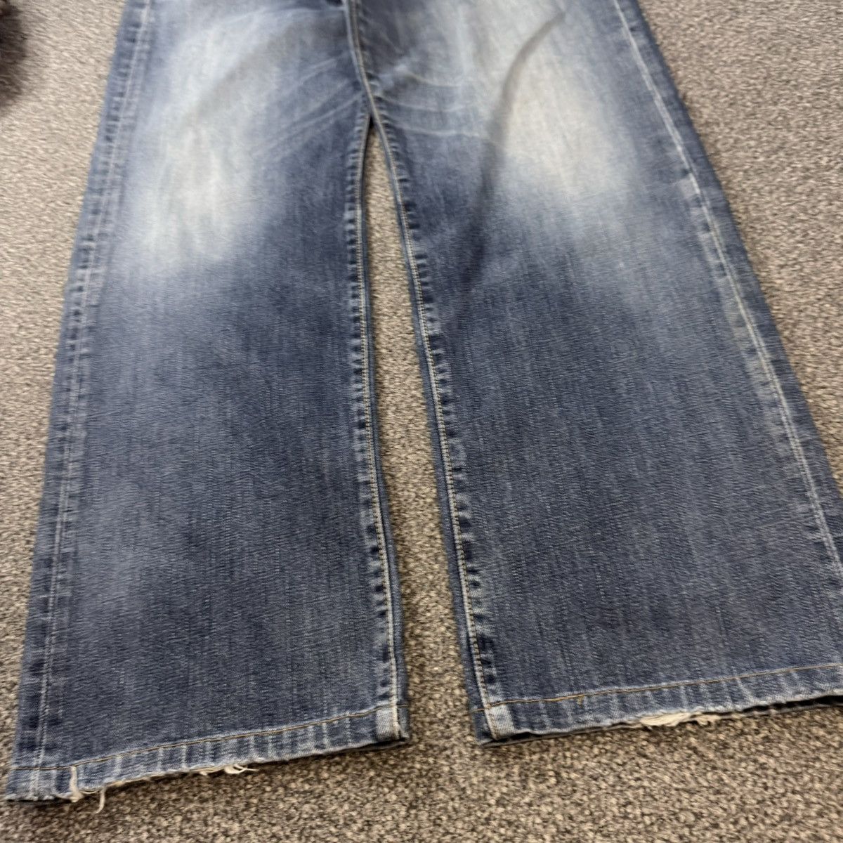 Undercover × Uniqlo Vintage Japanese Denim Uniqlo Faded Natural Washed Jeans W33 Size US 33 - 7 Thumbnail