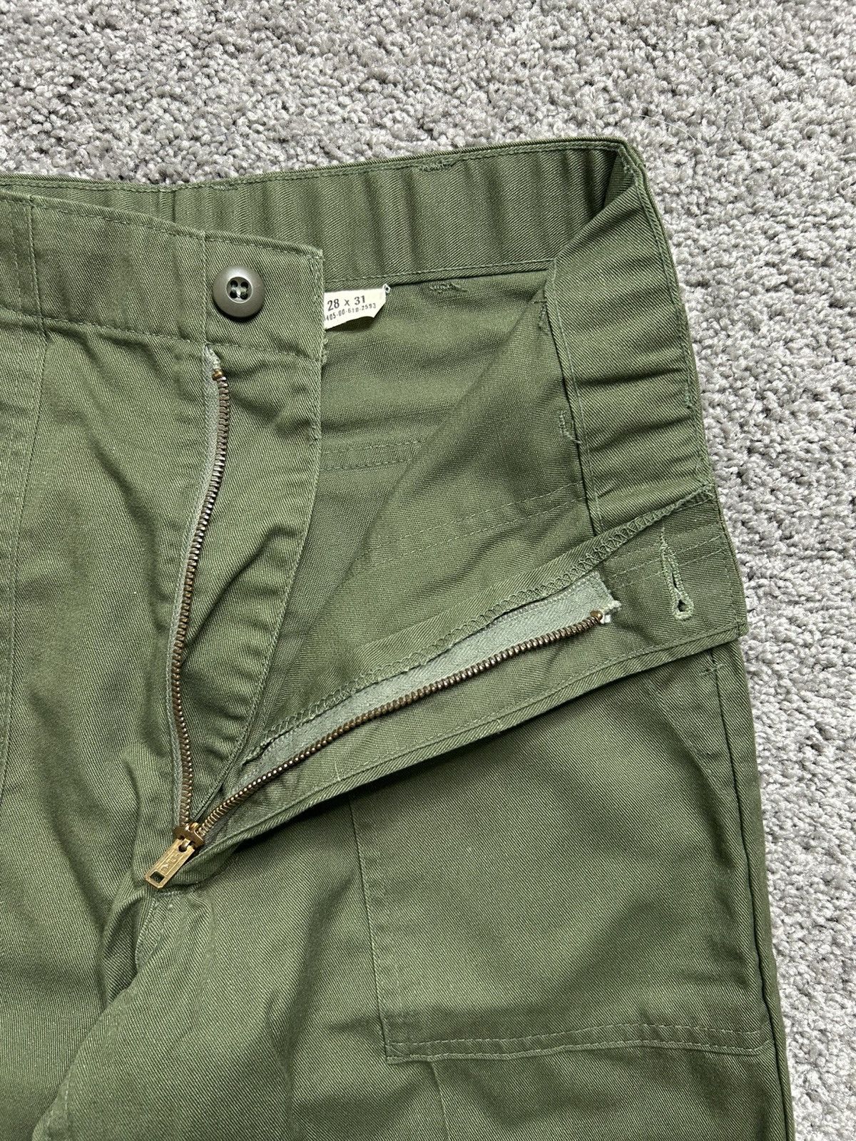Other Vintage 80s Military OG 507 Pants Ideal zipper Size US 26 / EU 42 - 3 Thumbnail
