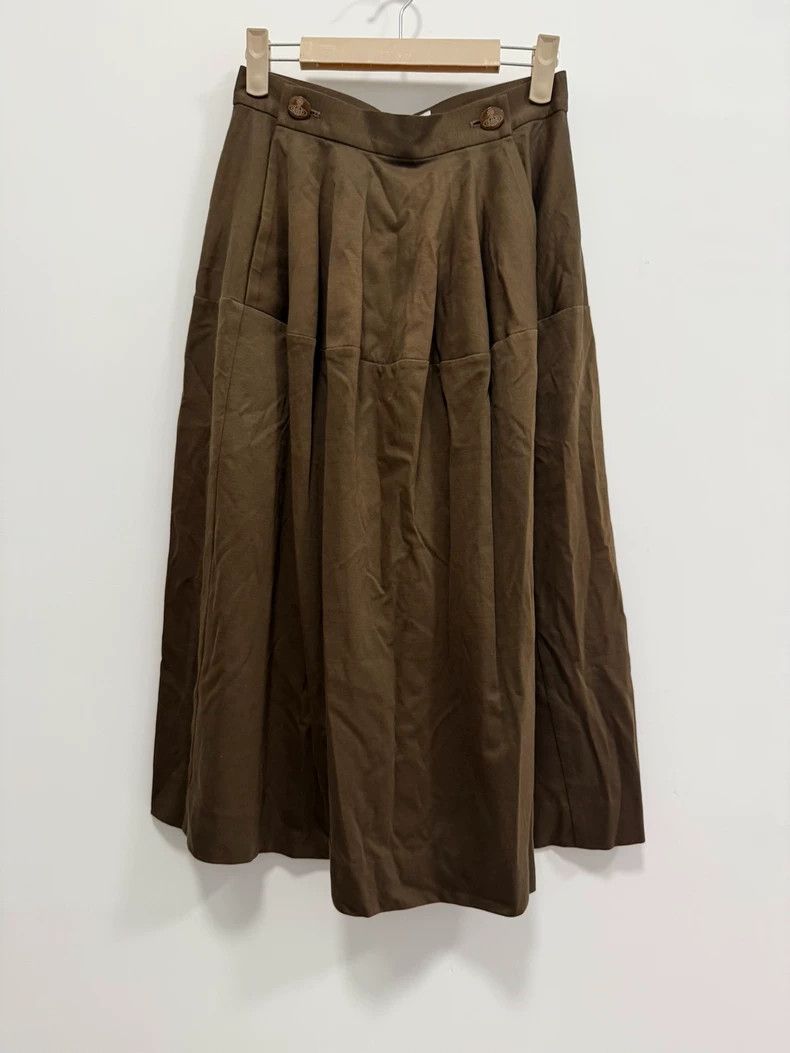 Vivienne Westwood Vivienne Westwood Brown A-Line Skirt - dmc Size 24" / US 00 / IT 34 - 1 Thumbnail