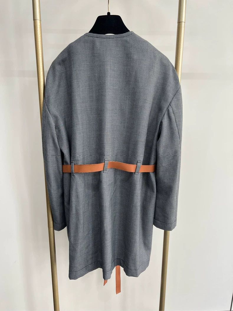 Loewe loewe 34Houndstooth trench coat 2505-Nextarrow Size US S / EU 44-46 / 1 - 2 Thumbnail