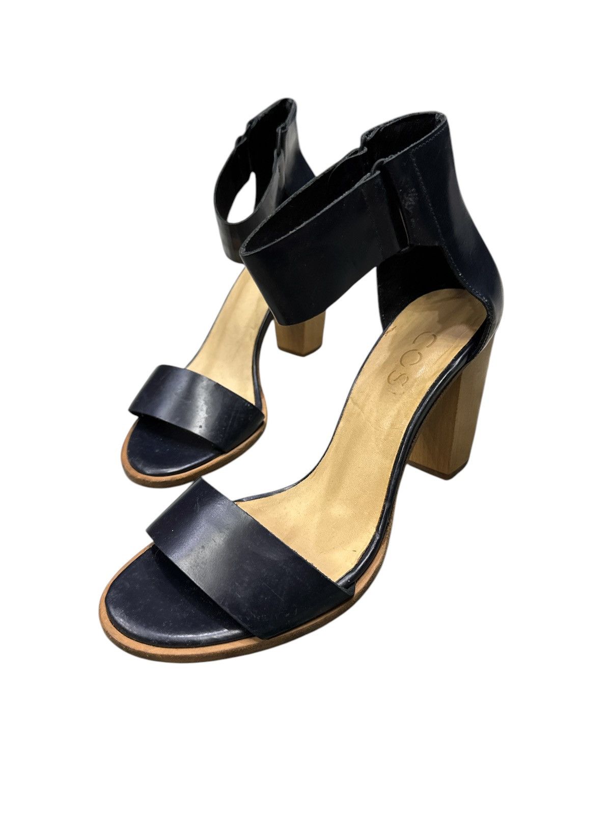 Cos COS TWO TONES ANKLE STRAP SANDAL HEELS Size US 9 / IT 39 - 1 Thumbnail