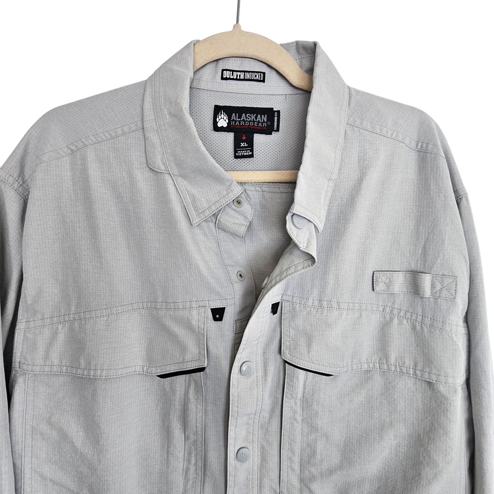 Duluth Trading Company Alaskan Hardgear Duluth Untucked Mens Shirt Size XL Snap Size US XL / EU 56 / 4 - 2 Thumbnail