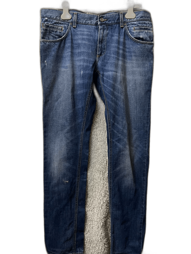 Dolce & Gabbana Dolce & Gabbana Men's Blue Jeans Size US 34 / EU 50 - 1 Thumbnail