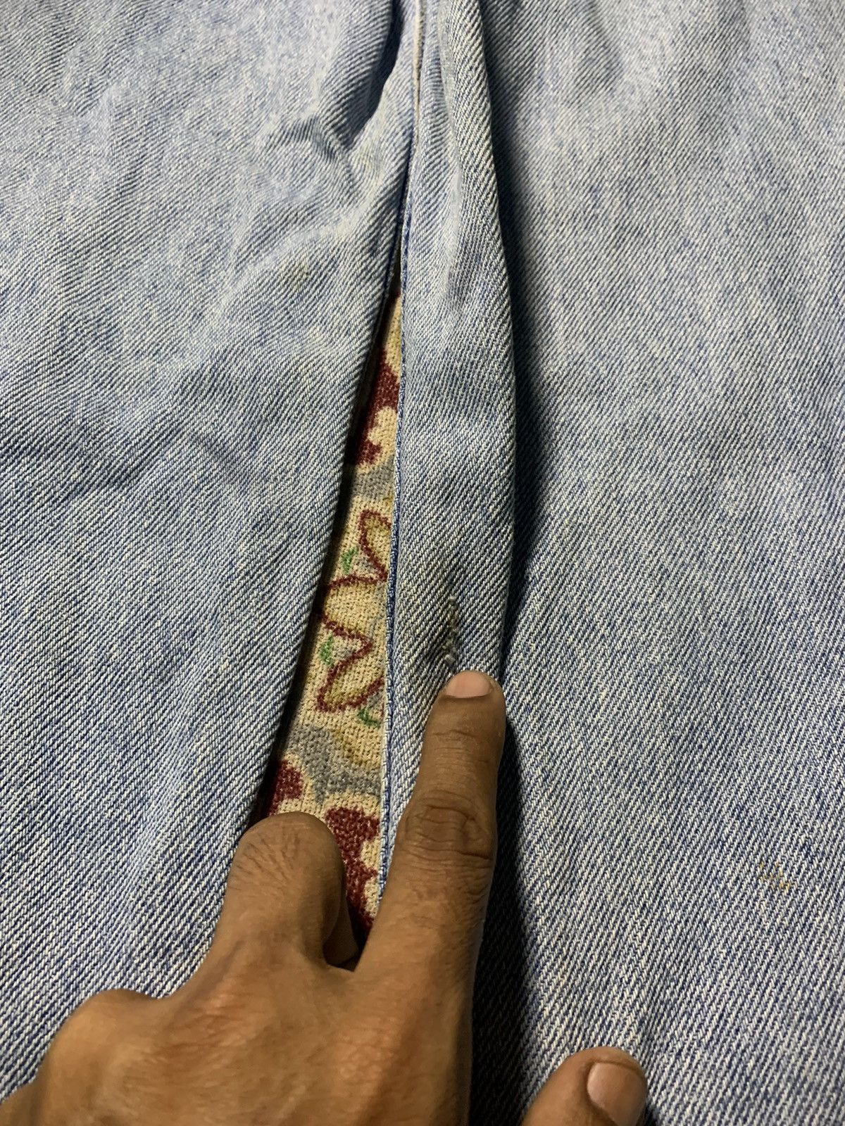 Lee 90s LEE SAMPLE BORO SASHIKO PANT RARE Size US 32 / EU 48 - 17 Thumbnail