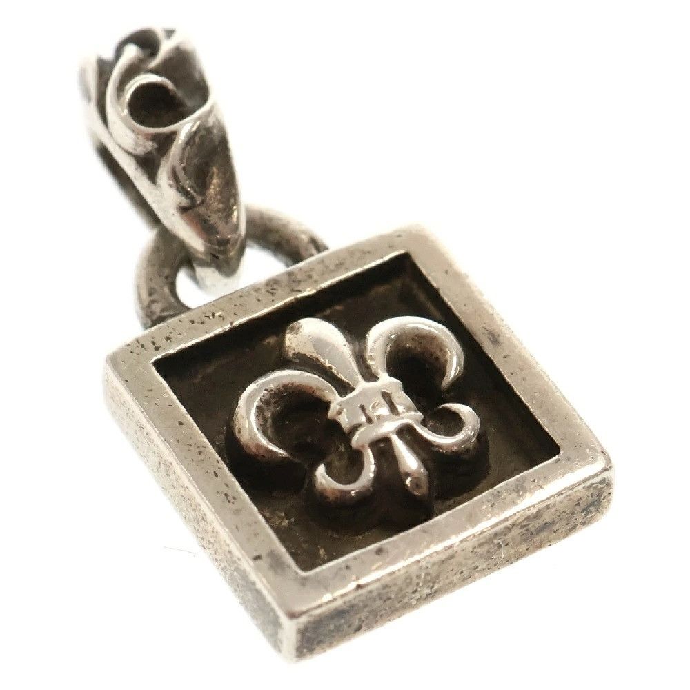 Chrome Hearts CHROME HEARTS Framed Fleur Silver Pendant Size ONE SIZE - 3 Thumbnail
