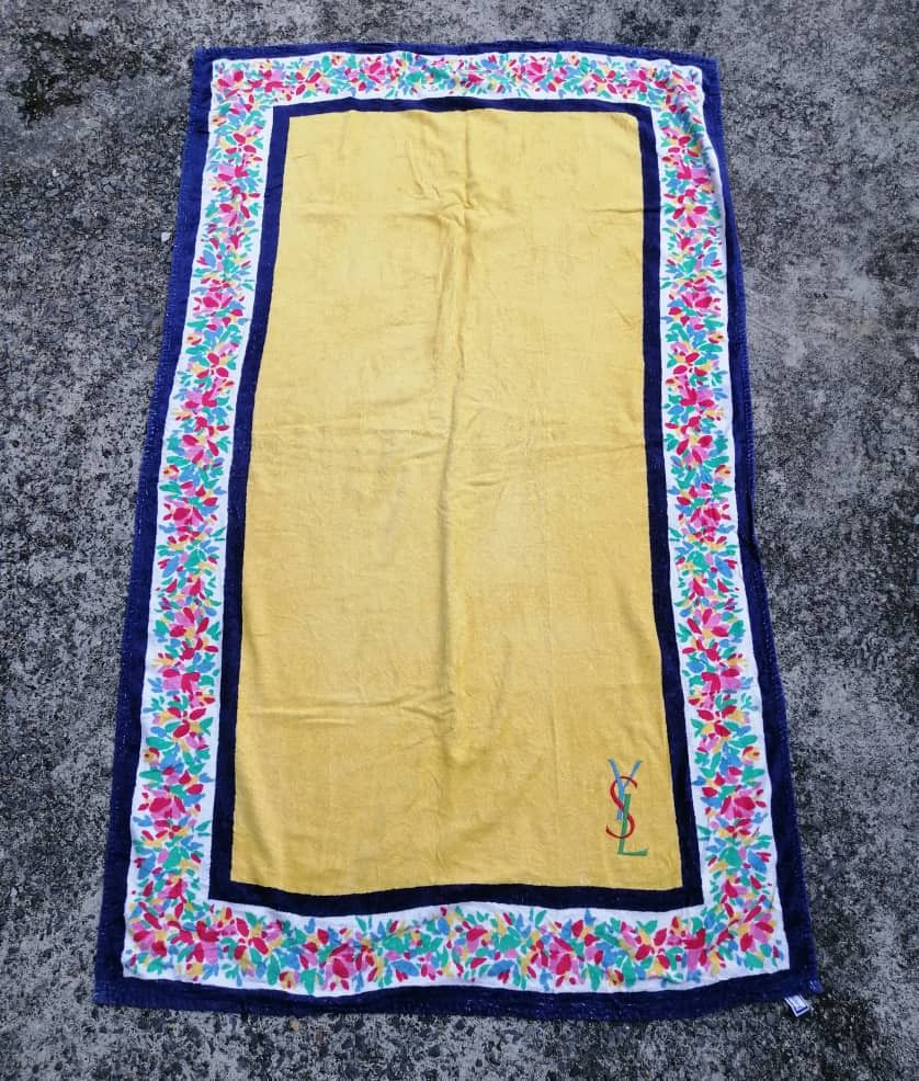 Yves Saint Laurent Made In Japan Nice Design Towel