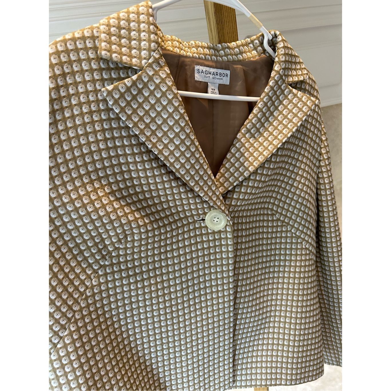 Other Sag Harbor Tweed Blazer Trapeze Suit Jacket Women’s Size 16W Size XL / US 12-14 / IT 48-50 - 2 Thumbnail