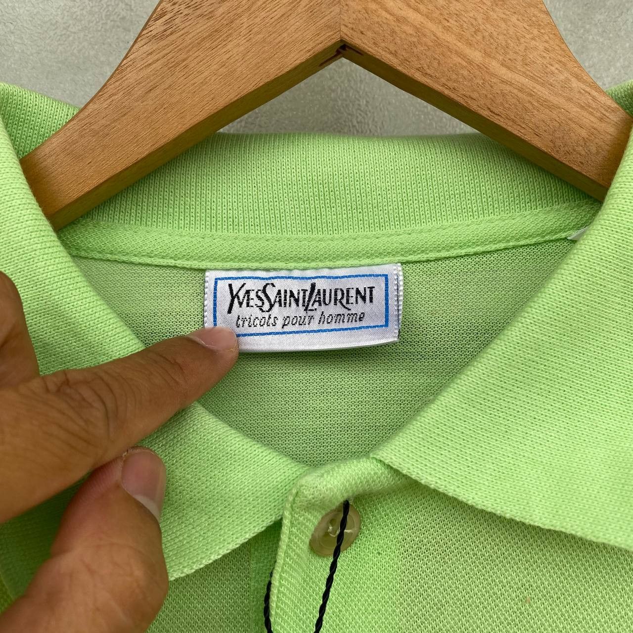 Yves Saint Laurent YSL YVES SAINT LAURENT VINTAGE POLO NWT MADE IN ITALY Size US M / EU 48-50 / 2 - 5 Thumbnail