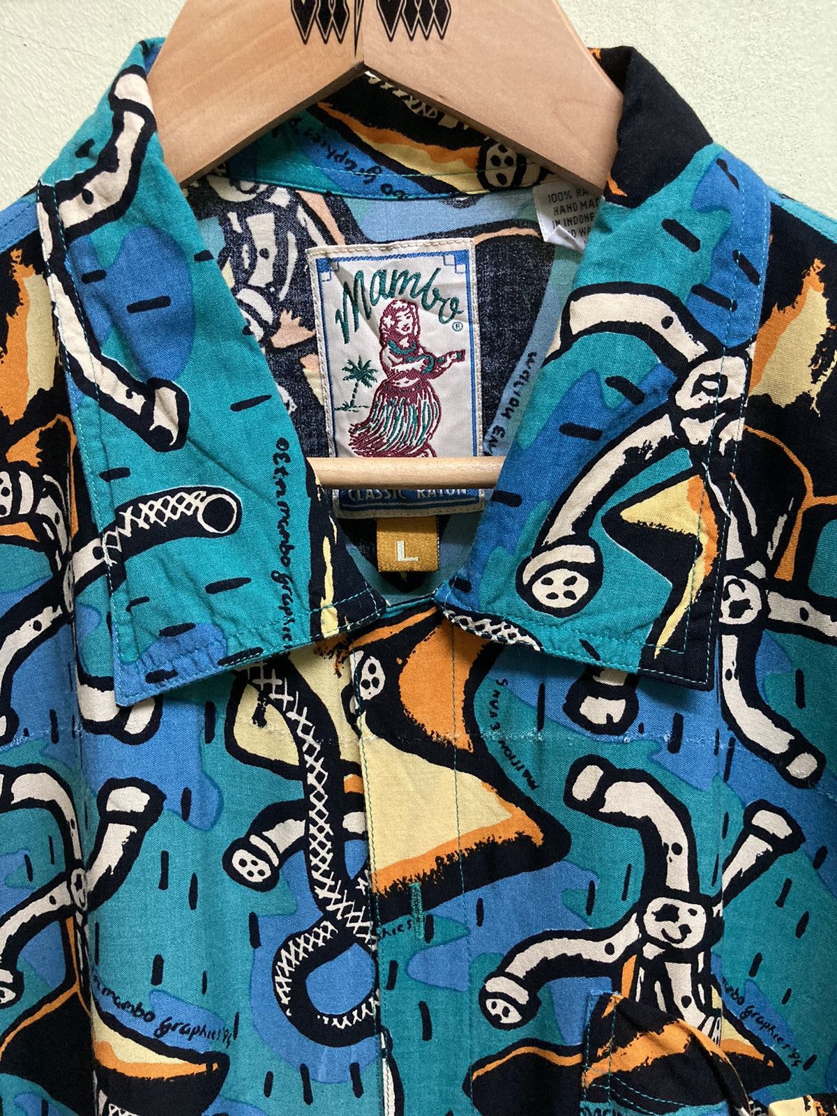 Mambo VINTAGE MAMBO LOUD SHIRT Size US L / EU 52-54 / 3 - 4 Thumbnail