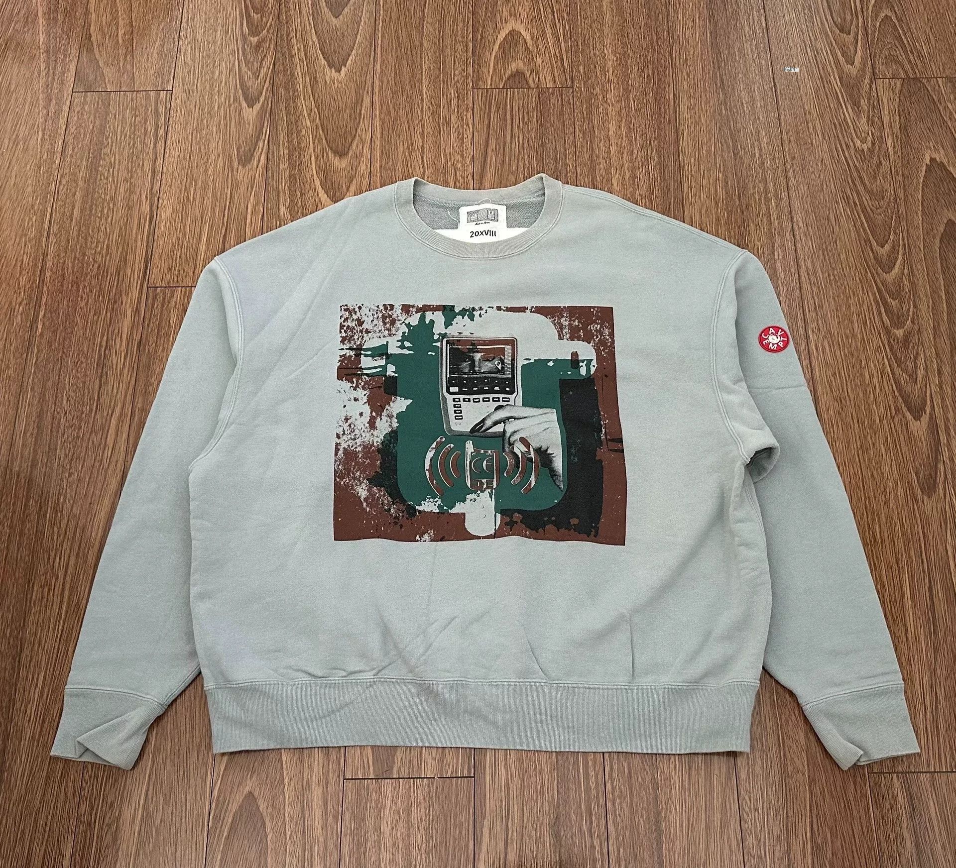 Cav Empt C.E CavEMPT Sweater with Nokia Print Size US XL / EU 56 / 4 - 1 Thumbnail