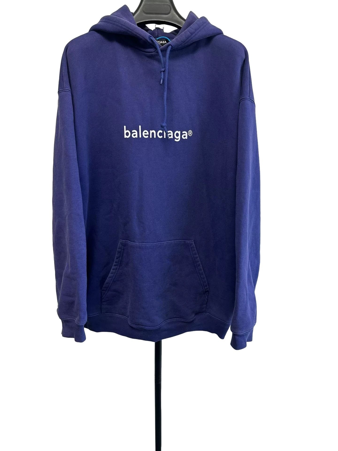 Balenciaga Balenciaga Logo Hoodie Size XL Size US XL / EU 56 / 4 - 1 Thumbnail