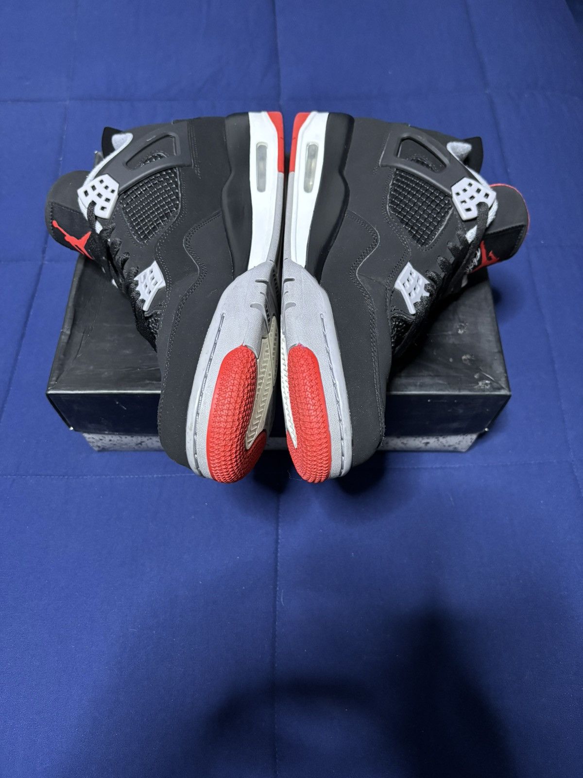 Jordan Brand Jordan 4 Retro OG Bred 2019 Size 12 Size US 12 / EU 45 - 3 Thumbnail