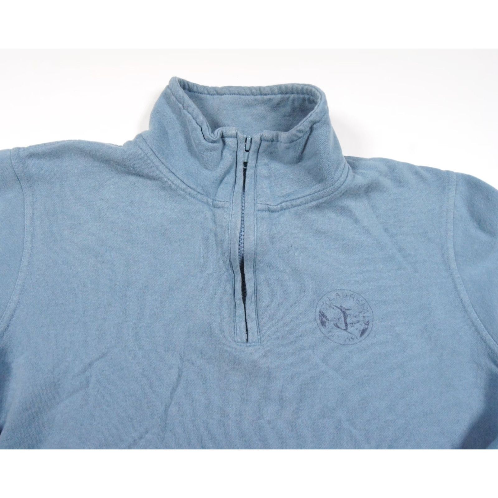 Ralph Lauren VINTAGE Lauren Ralph Lauren Sweater Pullover Women’s Small Blue 1/4 Zip Fleece Casual Size S / US 4 / IT 40 - 2 Thumbnail