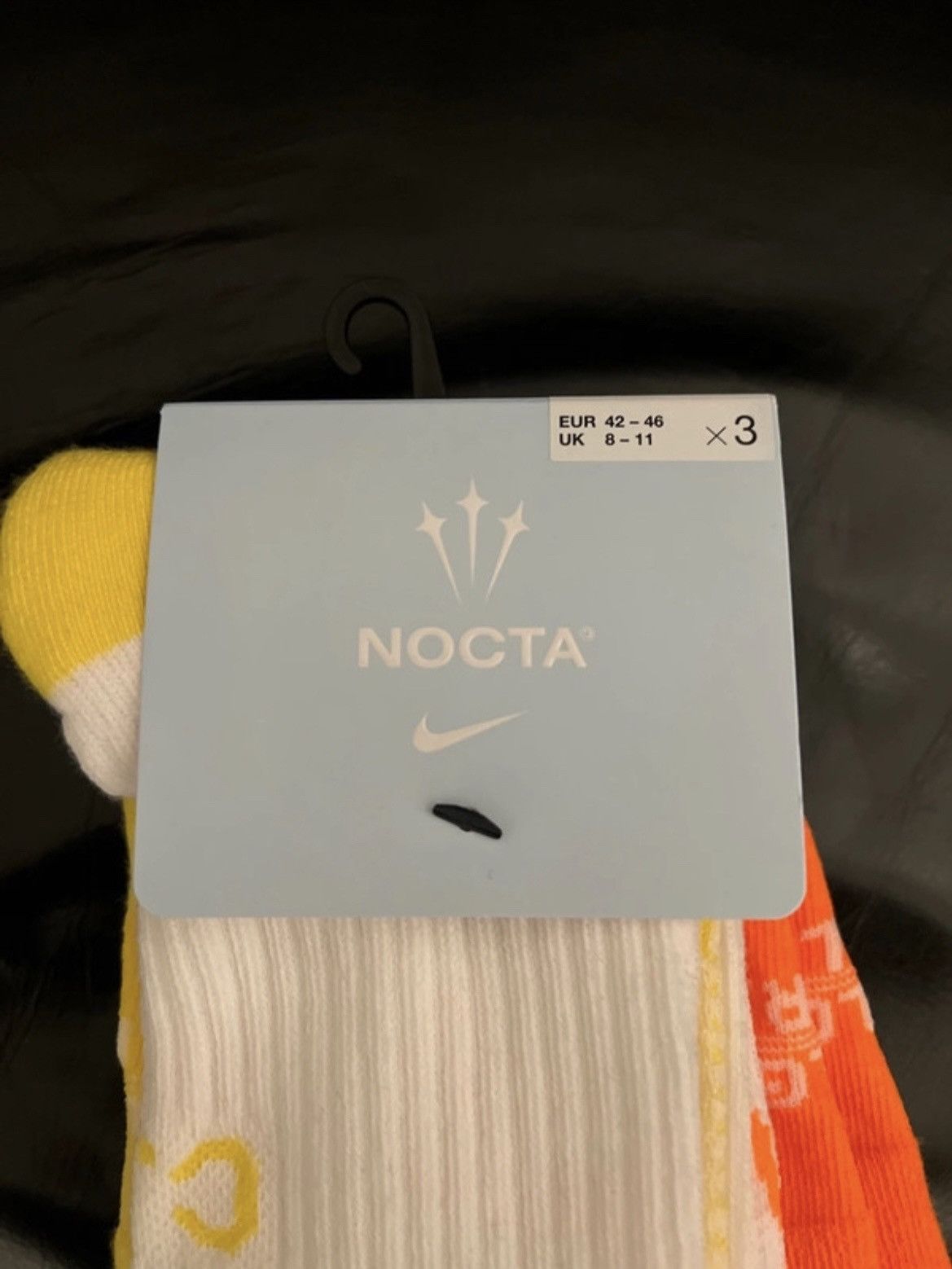 Nike Nike x NOCTA Crew Sock - 3 Pack Large Multi Size 42 - 4 Thumbnail