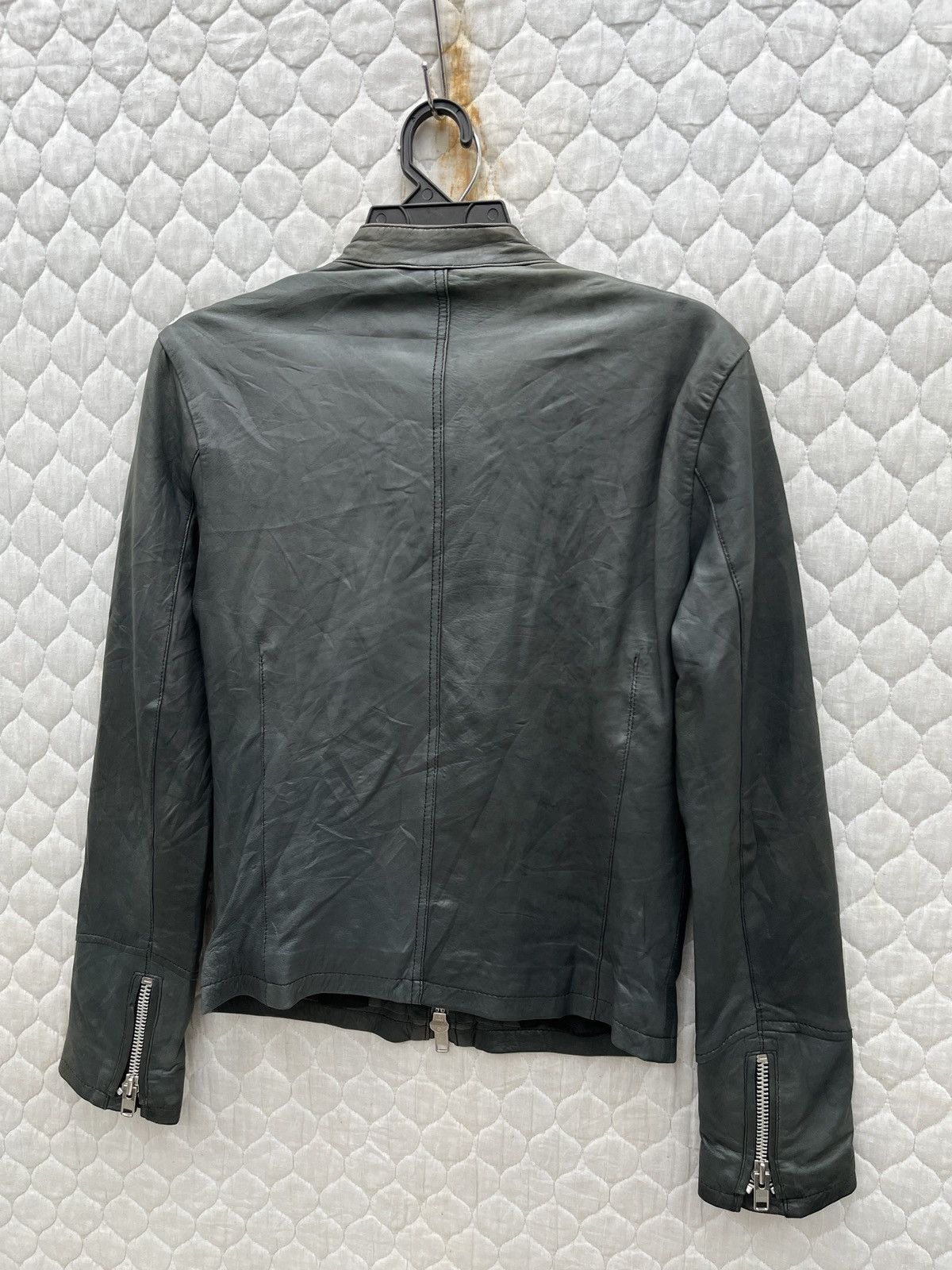 Japanese Brand 🔥🔥🔥STEALS MURDER LICENSE CAFE RACER LEATHER JACKET Size S / US 4 / IT 40 - 6 Thumbnail