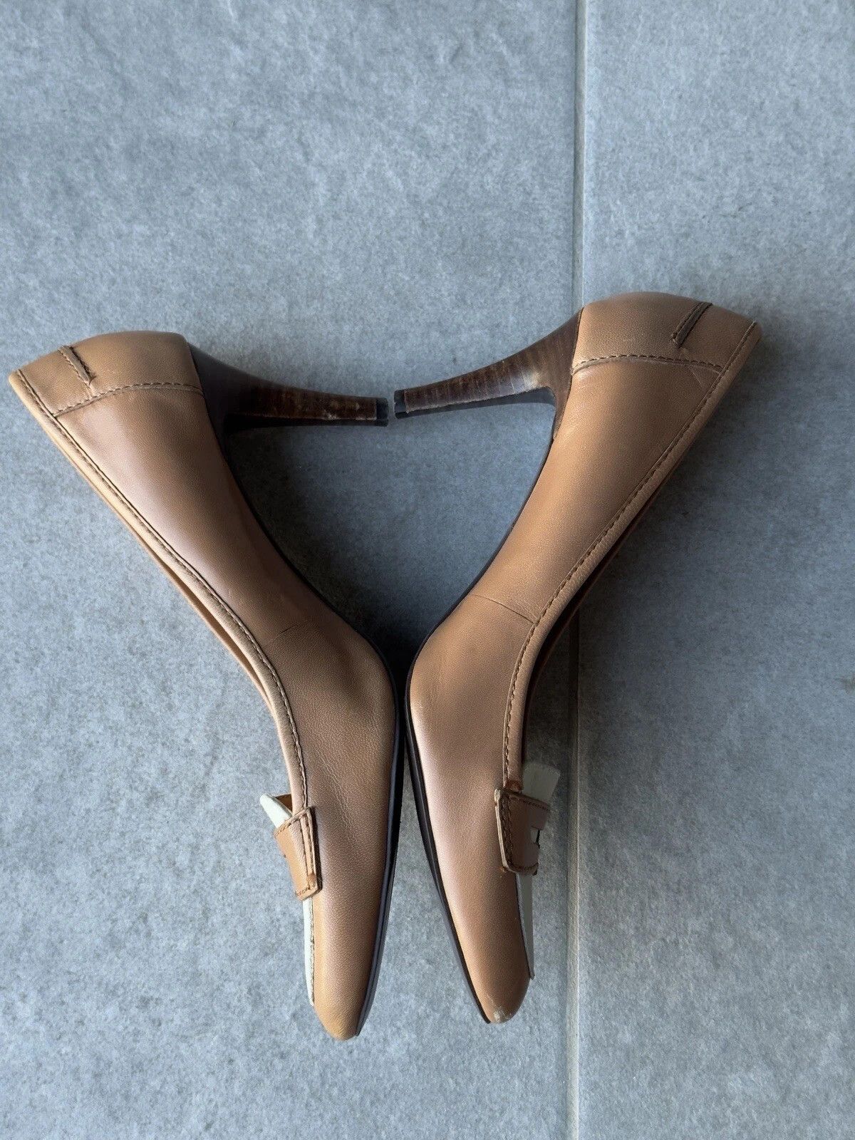Polo Ralph Lauren Lauren Polo Ralph Lauren Heels Leathers Brown Shoes Size US 7 / IT 37 - 13 Thumbnail