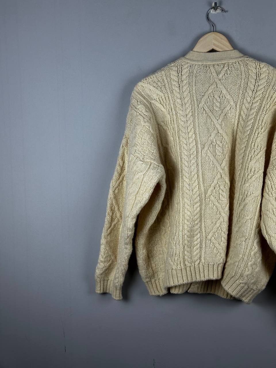 Highland Highland Home Industries 90s Made In Scotland Knit Cardigan Size US L / EU 52-54 / 3 - 12 Thumbnail