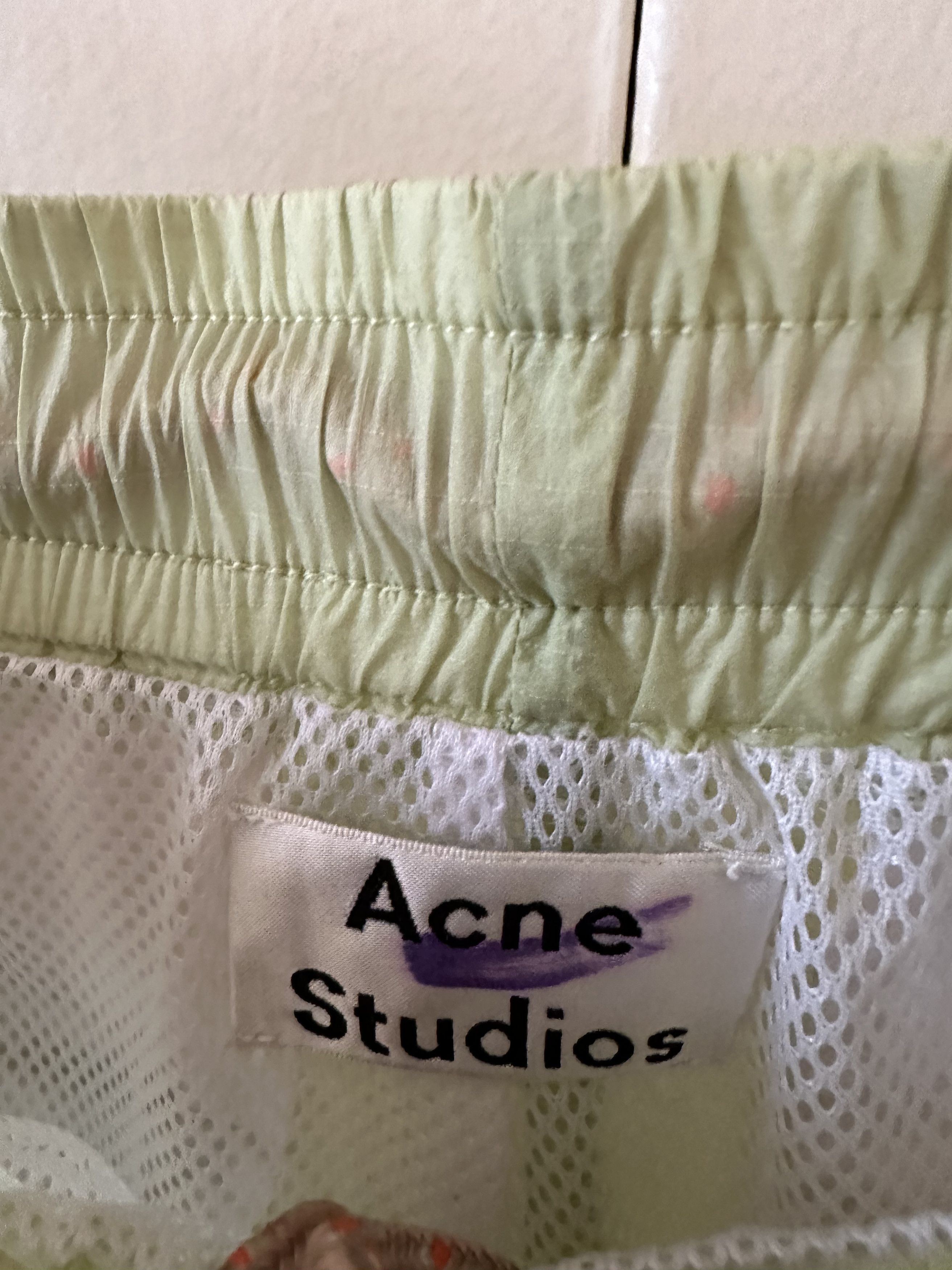 Acne Studios Acne Studios Logo Swim Trunks Size US 36 / EU 52 - 3 Thumbnail