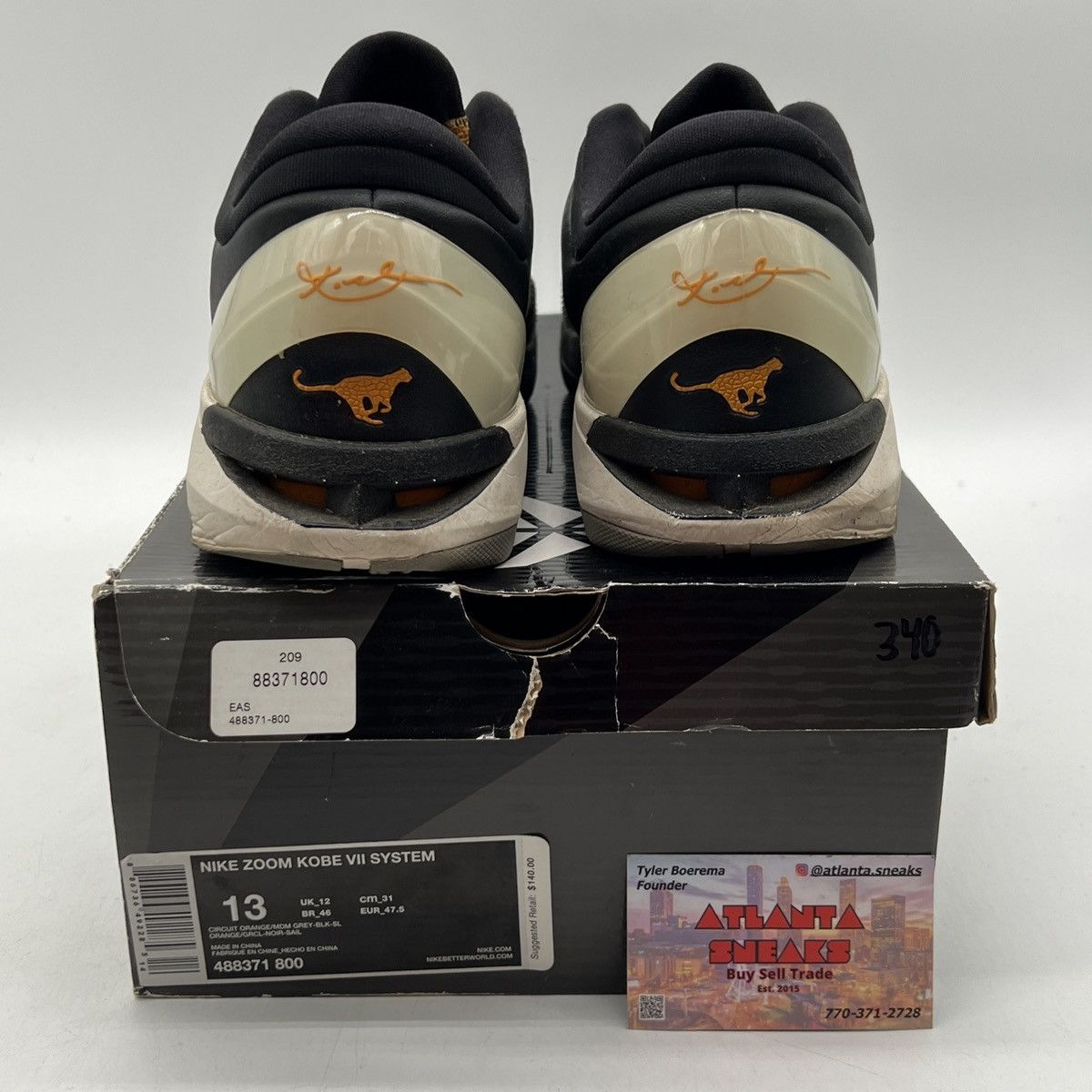 Nike Zoom Kobe 7 cheetah Size US 13 / EU 46 - 3 Thumbnail