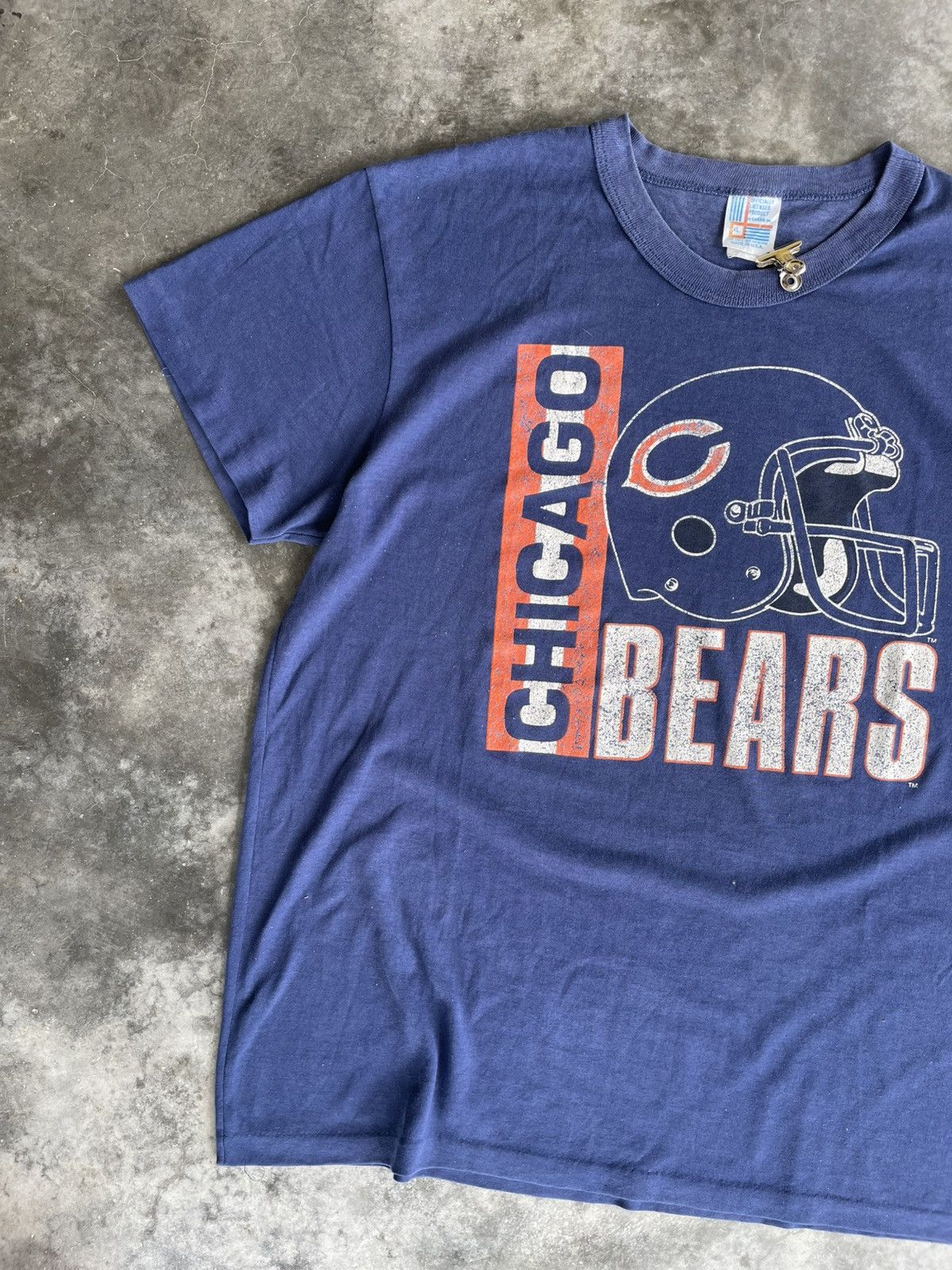 Vintage VTG 70s Chicago Bears by Garan Inc. Size US XL / EU 56 / 4 - 2 Thumbnail