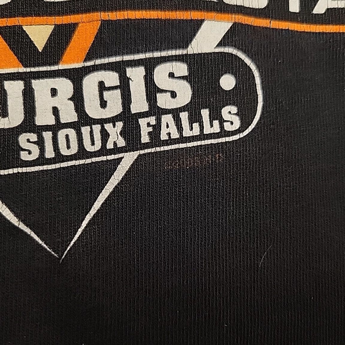 Harley Davidson VTG Harley-Davidson Shirt Mens 3XL Black Sturgis Thunder Dakota Made In The USA T-Shirt Graphic Print Crew Neck Short Sleeve Cotton Jersey Size US XXL / EU 58 / 5 - 5 Thumbnail