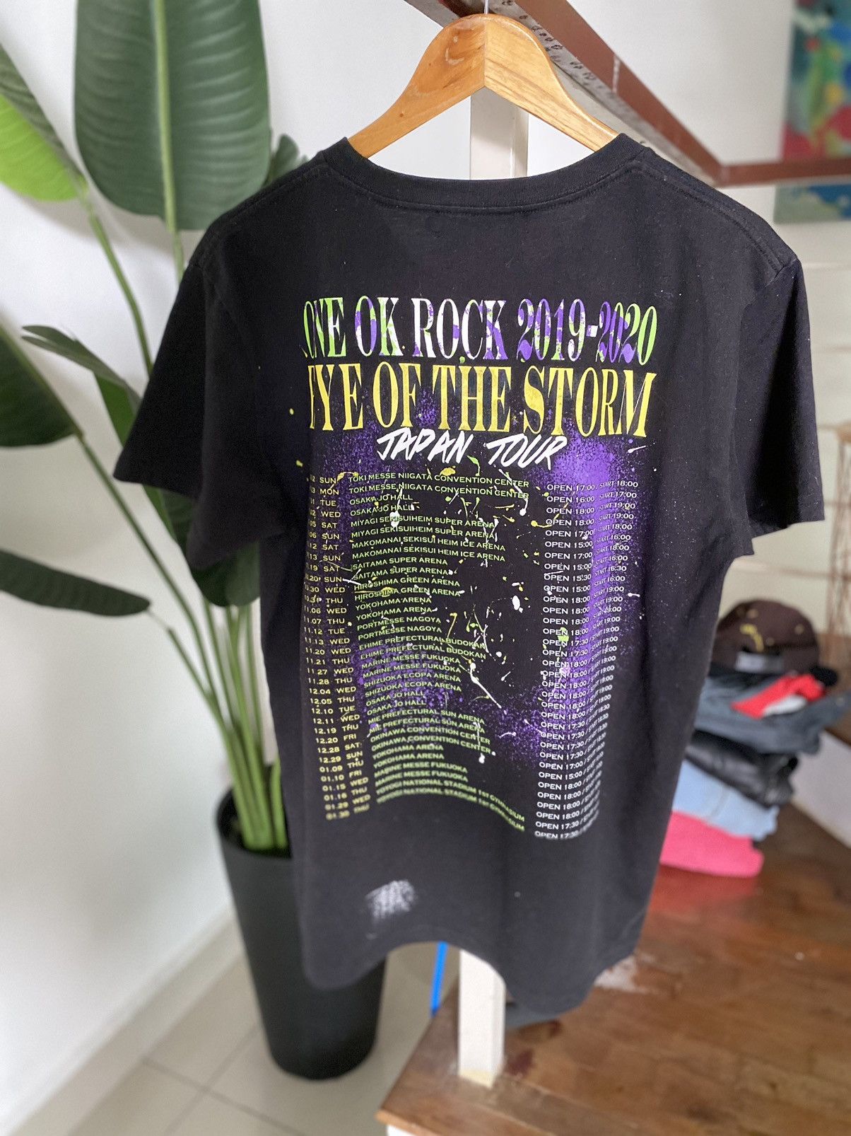 Band Tees × Japanese Brand × Vintage VINTAGE BAND EYES THE STORM SHIRT JAPAN TOUR Size US L / EU 52-54 / 3 - 4 Thumbnail