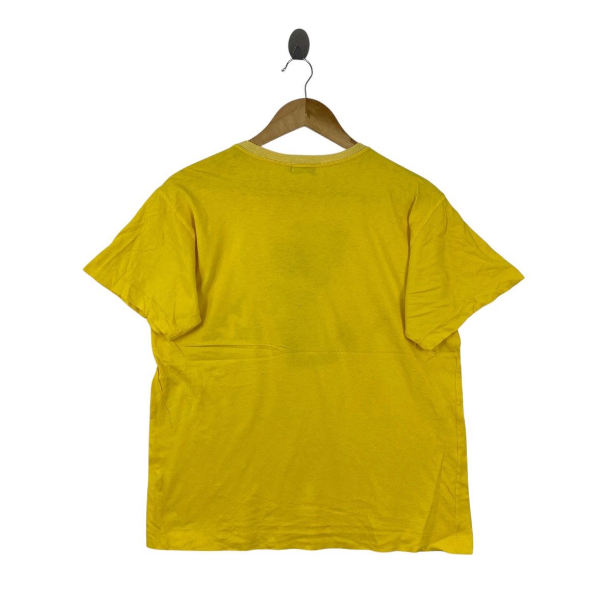 Vintage Vintage íxi:z Japan 90s Streetwear Yellow Graphic Tee Sz M Size US M / EU 48-50 / 2 - 2 Thumbnail
