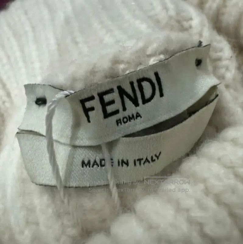 Fendi Fendi Multicolor Cashmere Knit Sweater . Size XS / US 0-2 / IT 36-38 - 3 Thumbnail