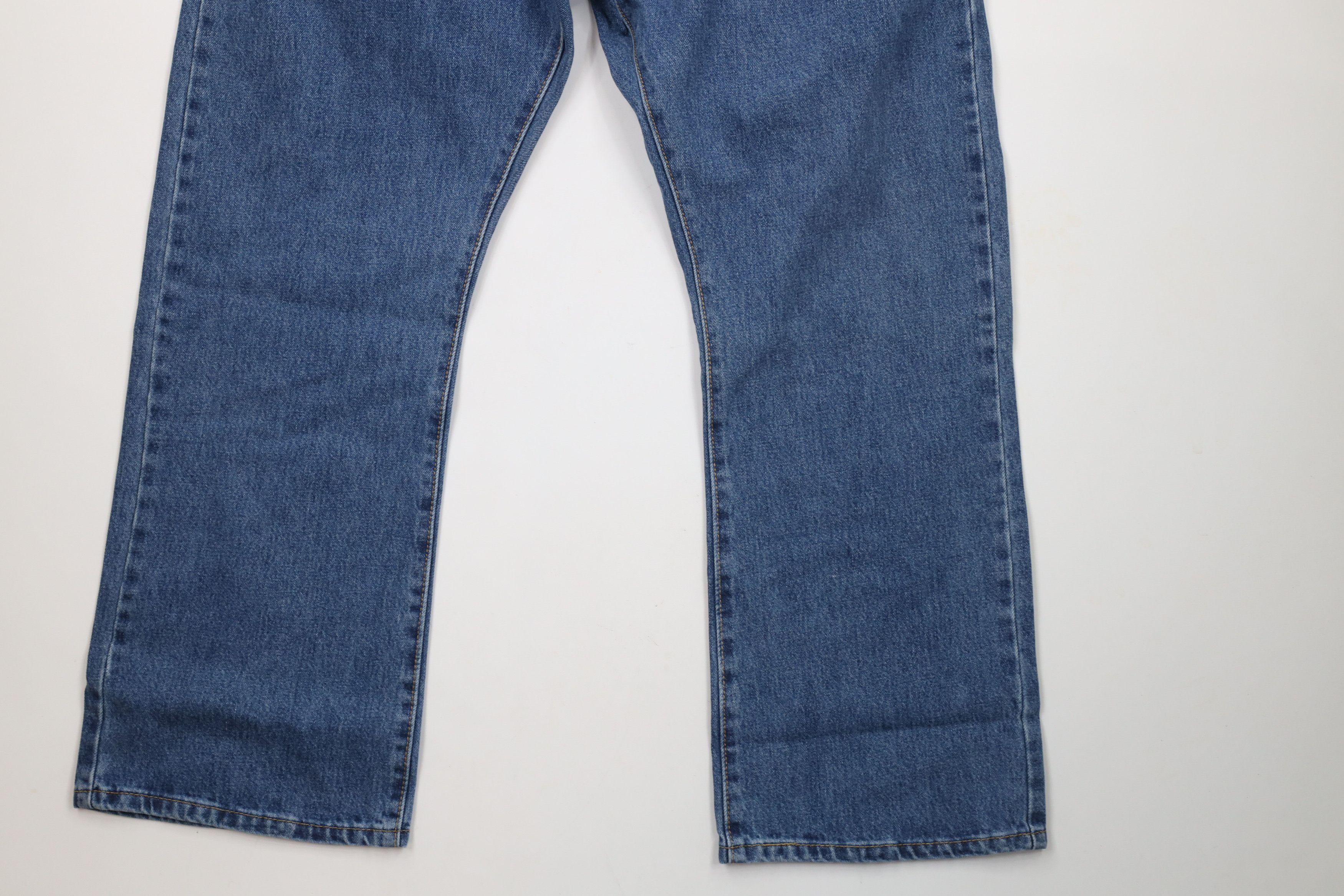 Levi's × Vintage Vintage Y2K Levis 517 Bootcut Flared Denim Jeans Blue Size US 42 / EU 58 - 4 Thumbnail