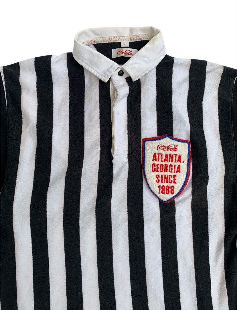 Vintage Vintage Coca Cola 90's Striped Long Sleeve Tshirt Size US M / EU 48-50 / 2 - 3 Thumbnail