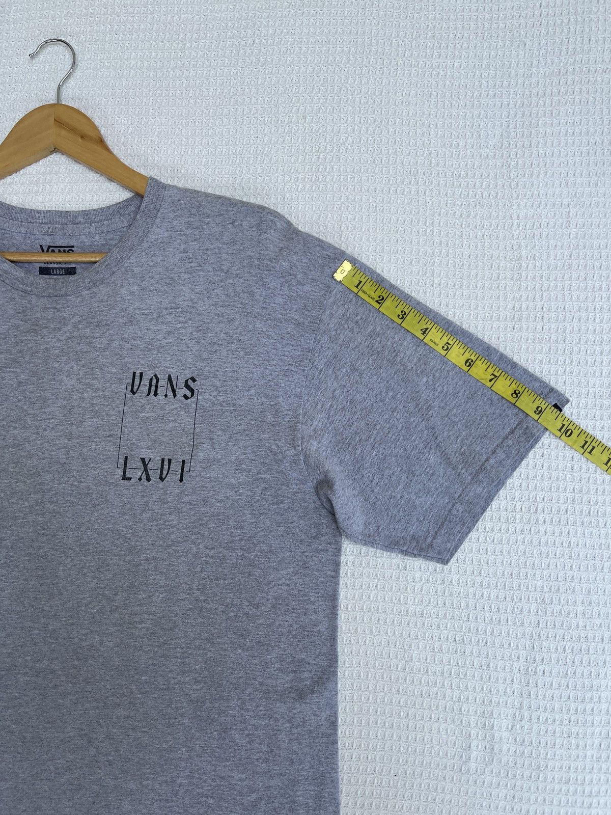 Vans Last Drop🔥Rarest🔥Vans Crescent Grey ERD SKATE TEE Size US L / EU 52-54 / 3 - 11 Thumbnail